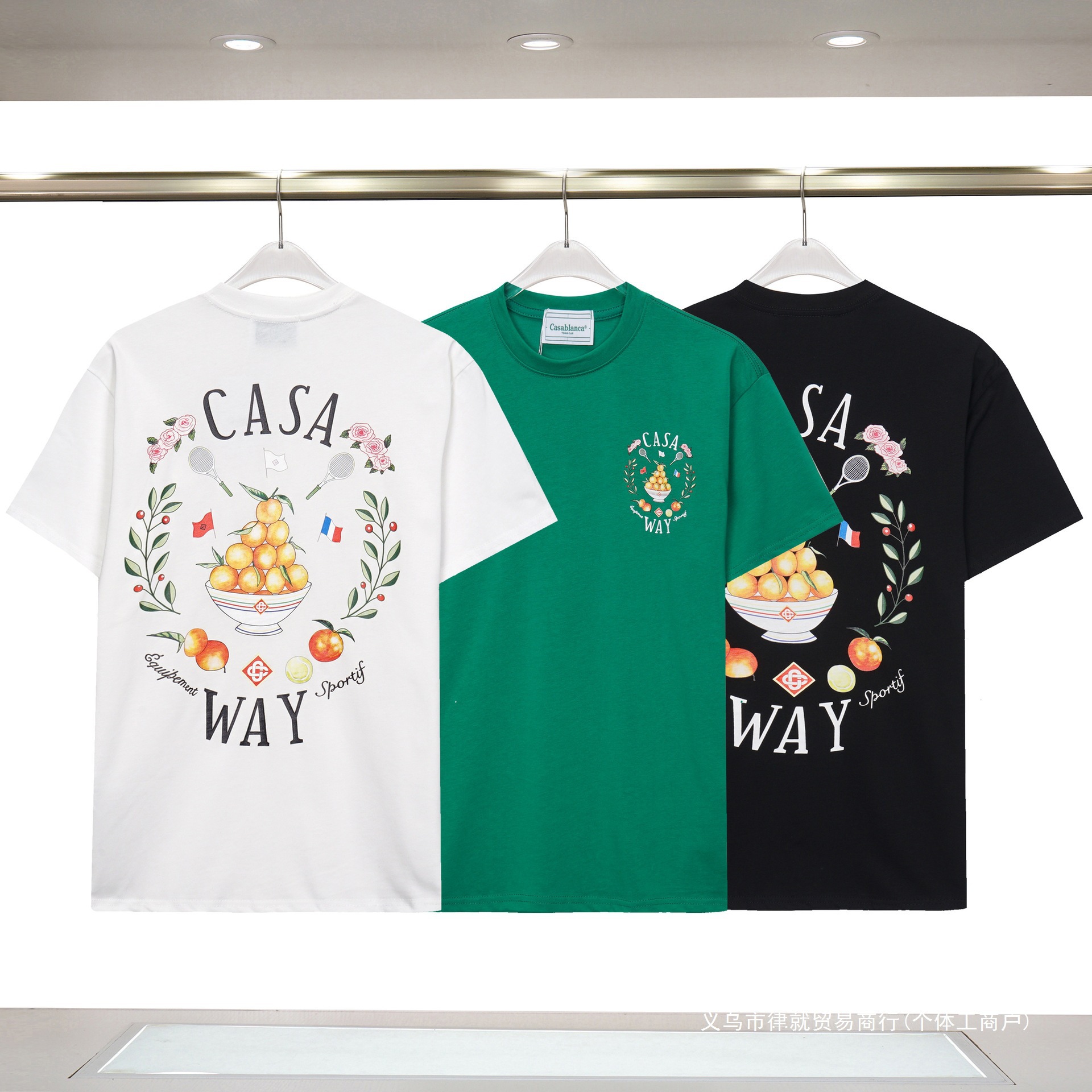 cotton base body-friendly short sleeve T-shirt