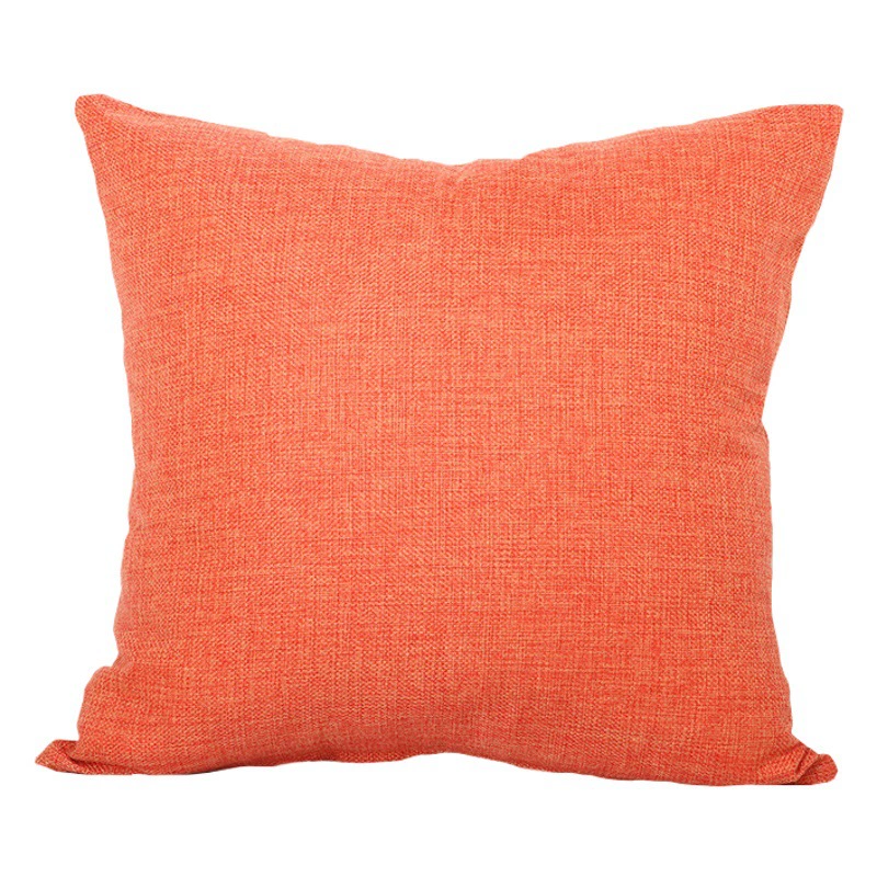 Современный минималистский льняной сплошной цвет наволочки диван наволочки простой цвет подушки офисный диван мягкий мешок большой подушки