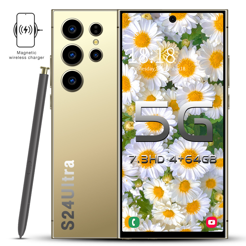 New Cross-Border S24Ultra in Stock 6.7inch Smartphones at Low Prices Clearance Sale Foreign Trade Supports Dropshipping