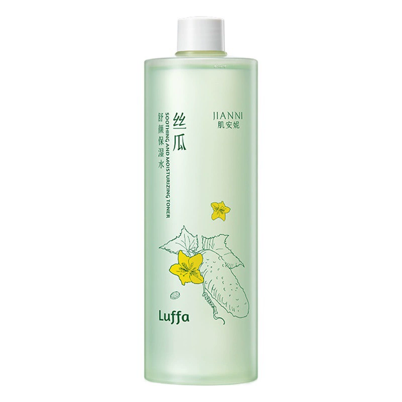 [Прямая продажа от производителя] Новая версия успокаивающей увлажняющей воды с люфой, увлажняющая, успокаивающая и сужающая поры, большой объем 500 мл
