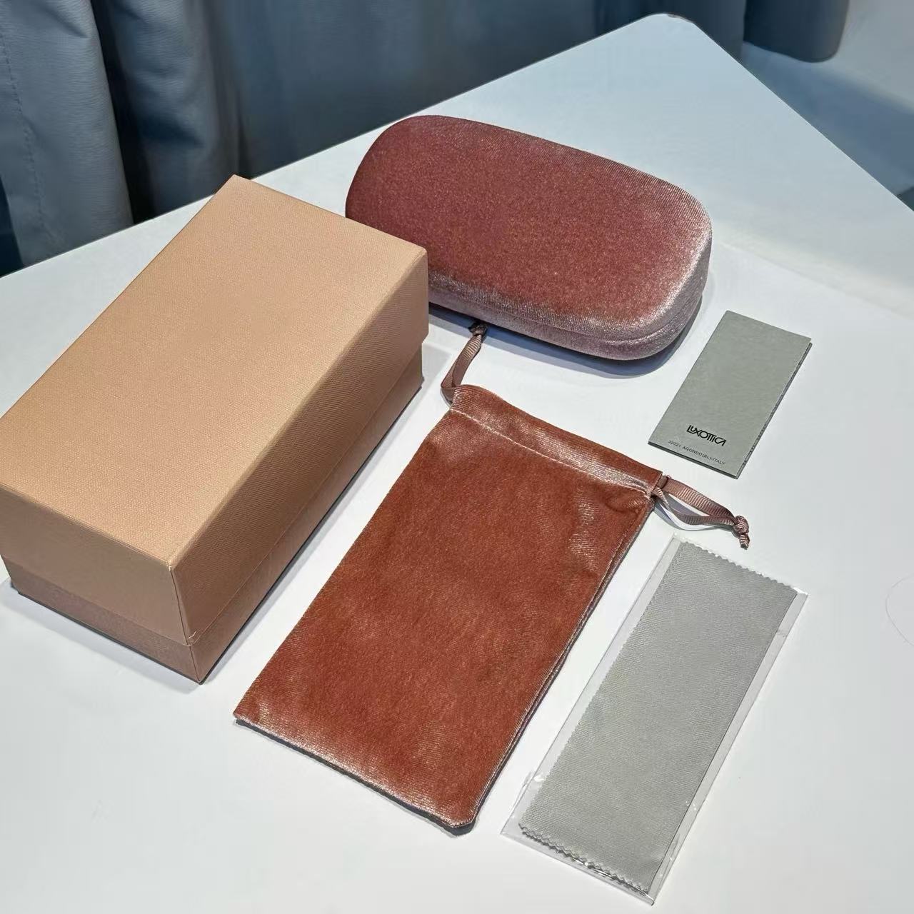 MI Miao caja de gafas, caja de gafas de sol, caja de gafas de terciopelo, caja de gafas de alta calidad, caja de gafas falsas, caja de gafas de sol image 1
