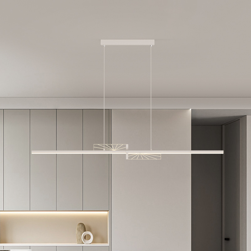 Luz de sala de estar estilo nórdico simple atmósfera moderna habitación principal lámpara de techo paquete de lámparas