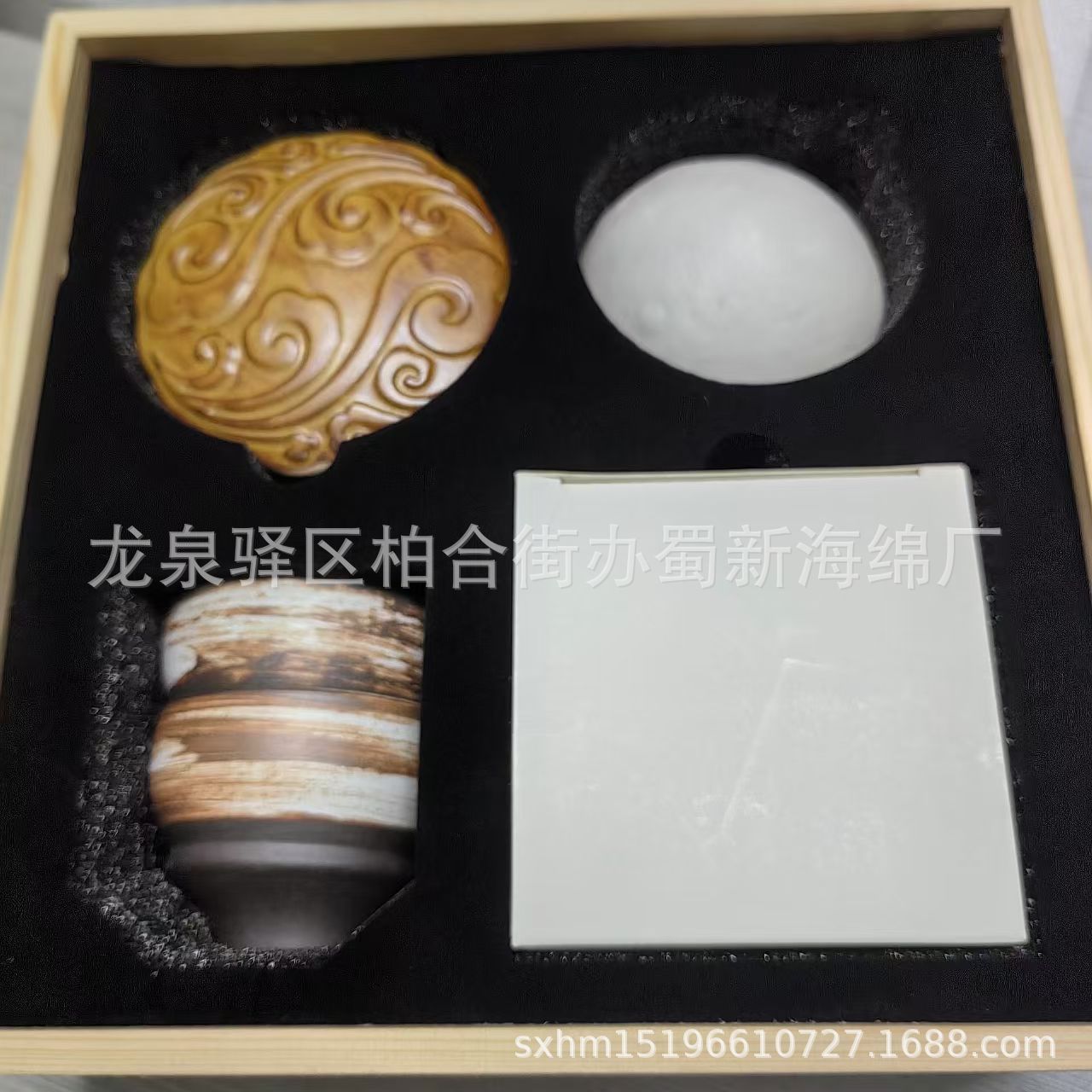 厂家供应黑色珍珠绵表黑绒成型艺术品包装缓冲泡沫/珍珠棉包装