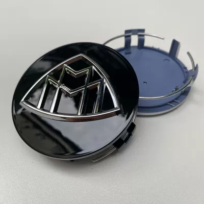 Cap Logo Matte, Hub cover - bright-black-75mm