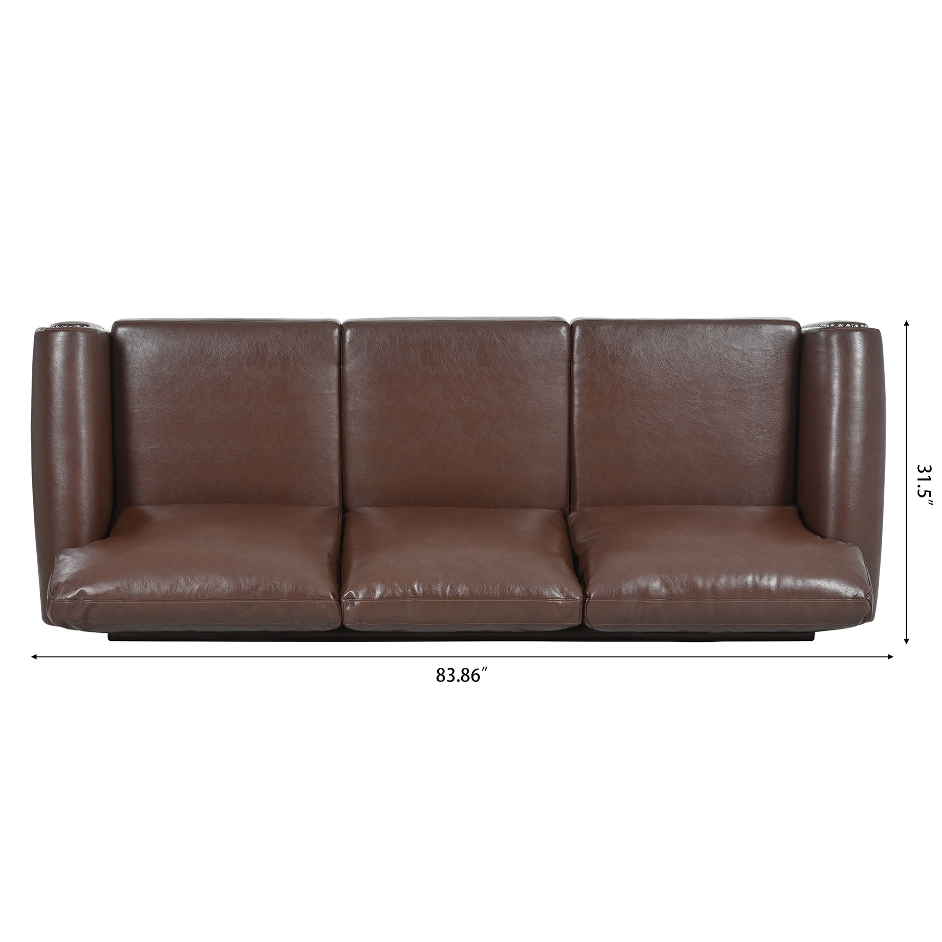 Retro americano triple doble decorado sala de estar sofá pequeño tipo de casa villa vivienda modelo de casa sofá americano