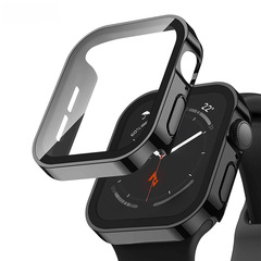 適用於蘋果手錶S8/7電鍍防水保護殼40mm45mm41mm