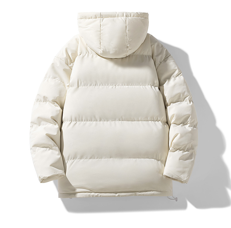 Herren Winter Steppjacke Mit Kapuze Warme Wattierte Parka Jacke_voghion.com