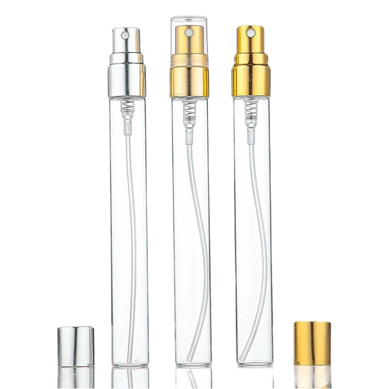 Маленький распылитель для пятен, тонкий туман, флакон для духов для путешествий, прозрачный флакон для макияжа, увлажняющий крем, солнцезащитный крем, стеклянный распылитель, оптовая продажа