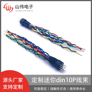 Mini din 10P ����din 10P 16878 PTFE #26AWG �C�Ⱦ�