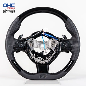 Suitable for 18-23 Toyota 86 Subaru modified and upgraded spray-painted black car steering wheel assembly