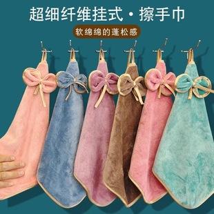 金边蝴蝶擦手巾小毛巾方巾可挂式可爱儿童家用吸水卫生间厨房手帕-阿里巴巴