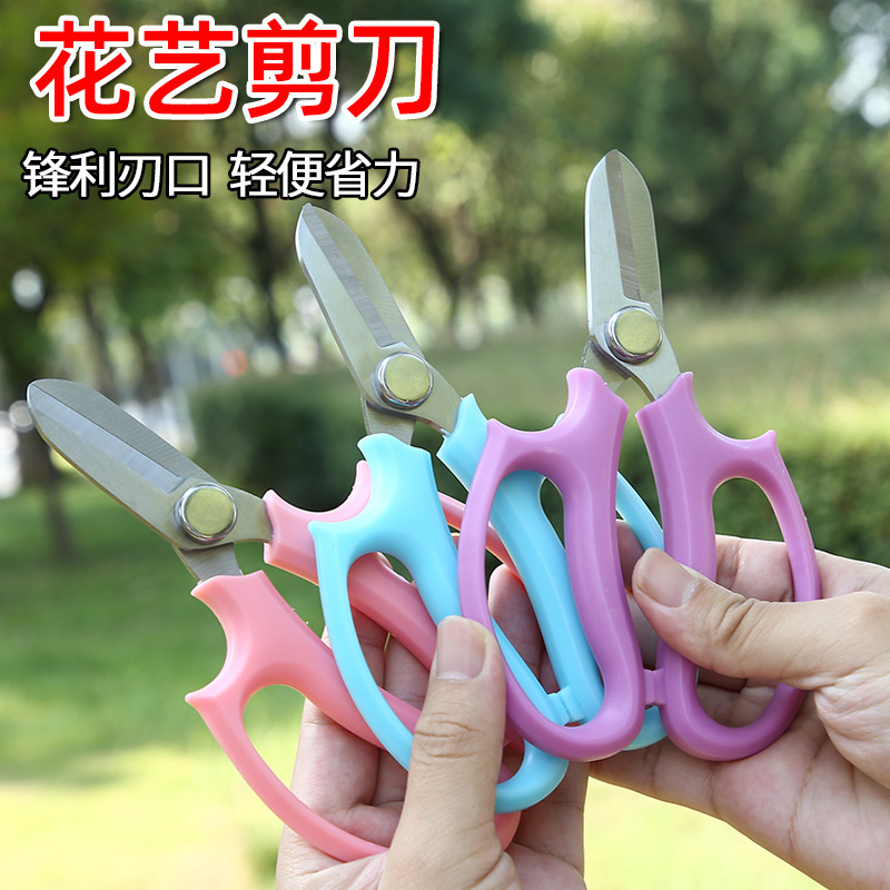 修枝剪家用玫瑰剪插花剪刀园艺剪花枝剪花艺剪刀花枝剪刀鲜花园林