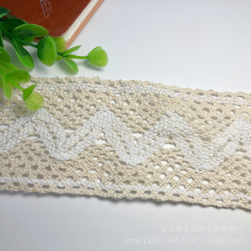 厂家直销棉花边家纺针织女装裙摆手工辅料 精美韩系服饰花边
