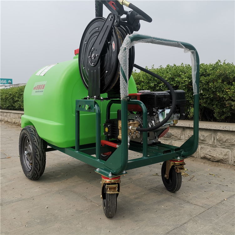 一件代发轮式商用洗地机价格 自动卷管移动式仓库清洗机诚企