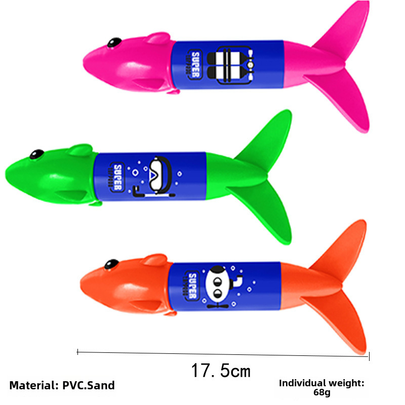 3 diving big torpedoes 68g
