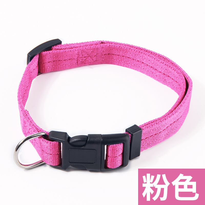 Collar de perro mascota Husky Collar de perro grande Golden Retriever Collar de anillo de perro Método de collar de perro pequeño y mediano Collar de gato