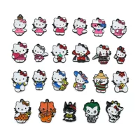 Трансграничные горячие продажи мультфильм аниме helloKitty коллекция ювелирных изделий Hello Kitty сплав капельного масла аксессуары