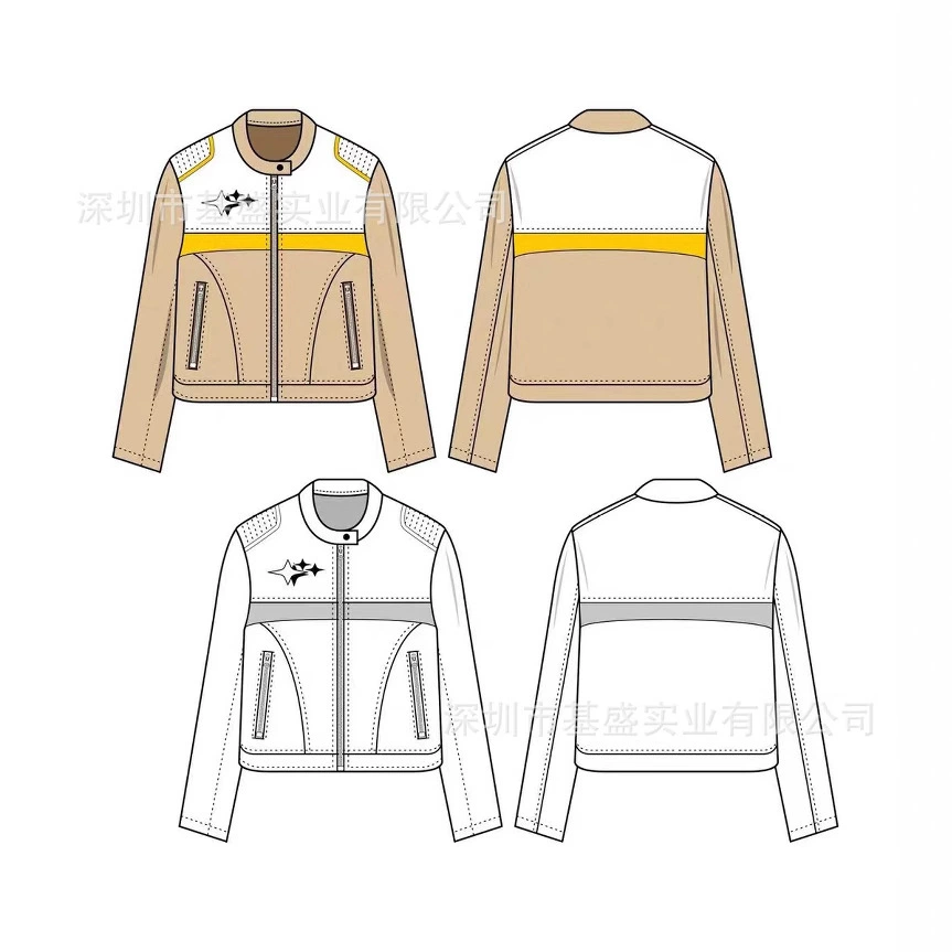 Производитель изготавливает на заказ мужские и женские куртки, летные костюмы, бейсбольную форму, велоформу, рабочую одежду и кожаные куртки.