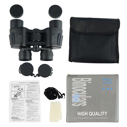 8x40 Dual-Objective Telescope High Magnification High Definition Ultra-Wide Angle Large Objective Lens Night Vision Outdoor Telescope Wholesale
