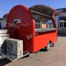 ���Q���Ƽtɫ��ɫ�ϒ�ʽ�Ƅ�ʳƷ܇�W��С�Ϳ��܇food trailer