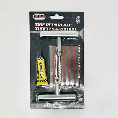 Kempinq və səyahət for Cars and Electric Vehicles - stainless-steel-solid-tire-repair-8-piece-kit