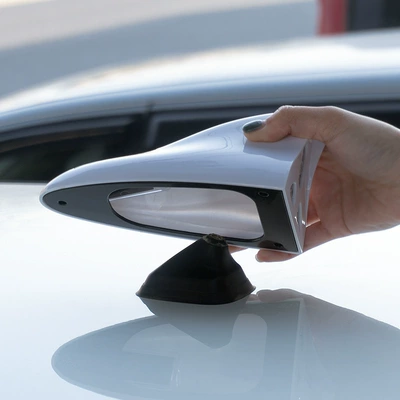 vehicle antenna – shark fin colorful flash light