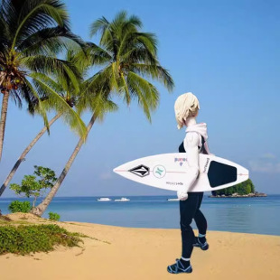 Finger surfboard fingertip skateboard children's toys cross-border products creative mini fingertip surfboard