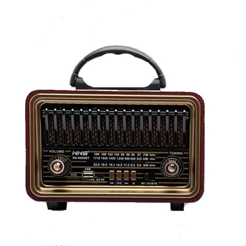 Retro Nostalgic Bluetooth Speaker Portable Wireless Mini Speaker Radio Creative Gift Computer Desk Car Speaker
