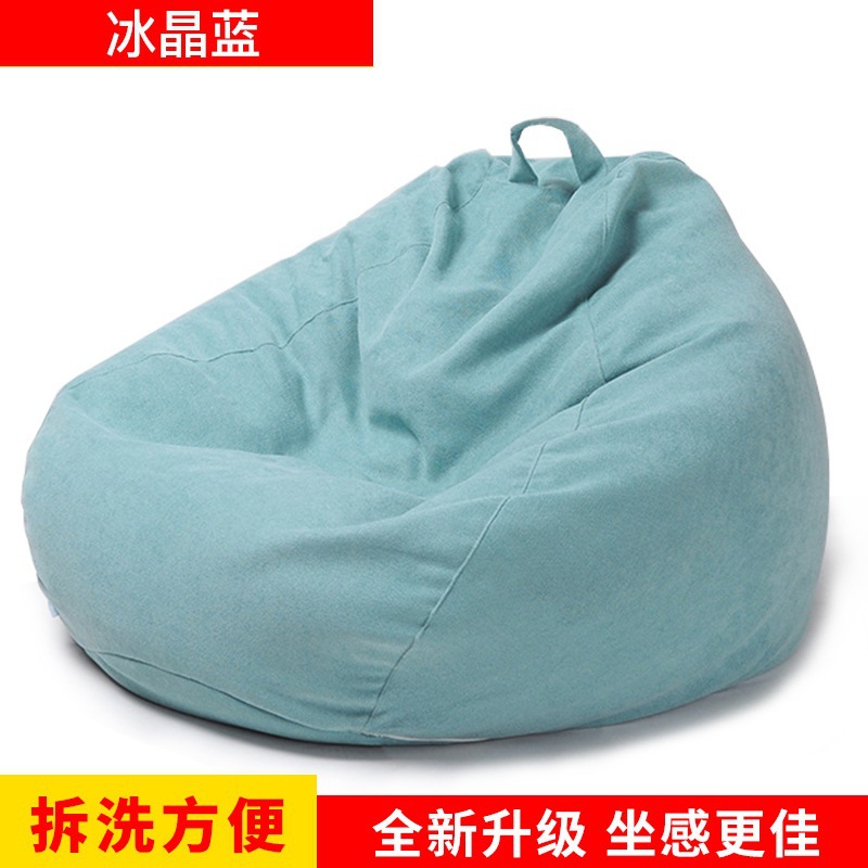 Venta directa de fábrica tela perezoso sofá bolsa de frijol cama silla simple sala de estar dormitorio tatami baño al por mayor tatami