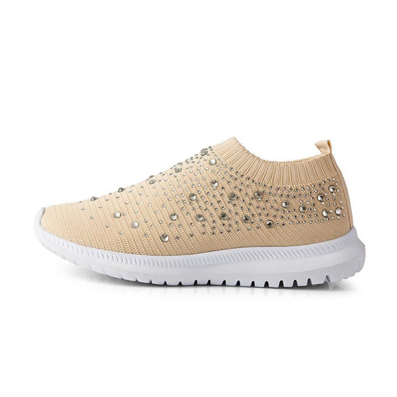 Casual sportivo in Flyknit con strass da donna_voghion.com