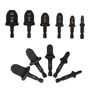 Pipe expander 5PC-6PC hexagonal handle electric pipe expanding tool British pipe expander suit air conditioning copper pipe reamer