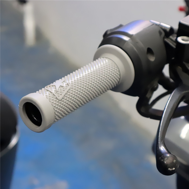 Motorcycle Handlebar Rubber Sleeve, Motorcycle Off-Road Vehicle, Street Car, Sports Car Modification Accessories, Throttle Grip Rubber Sleeve, Non-Slip and Wear-Resistant
