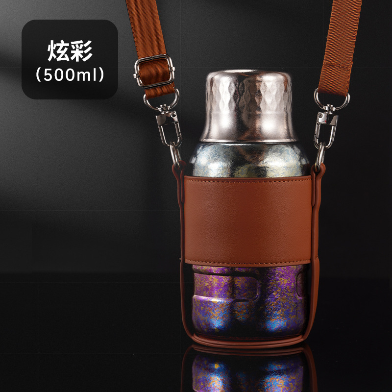 纯钛保温杯双层纯钛焖茶杯测温磁吸杯盖抑菌钛杯保温壶现货批发|undefined