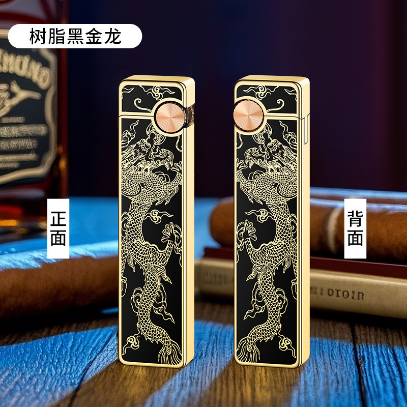XF5101树脂金属材质长条明火充气打火机经典砂轮点火简约便携批发|undefined