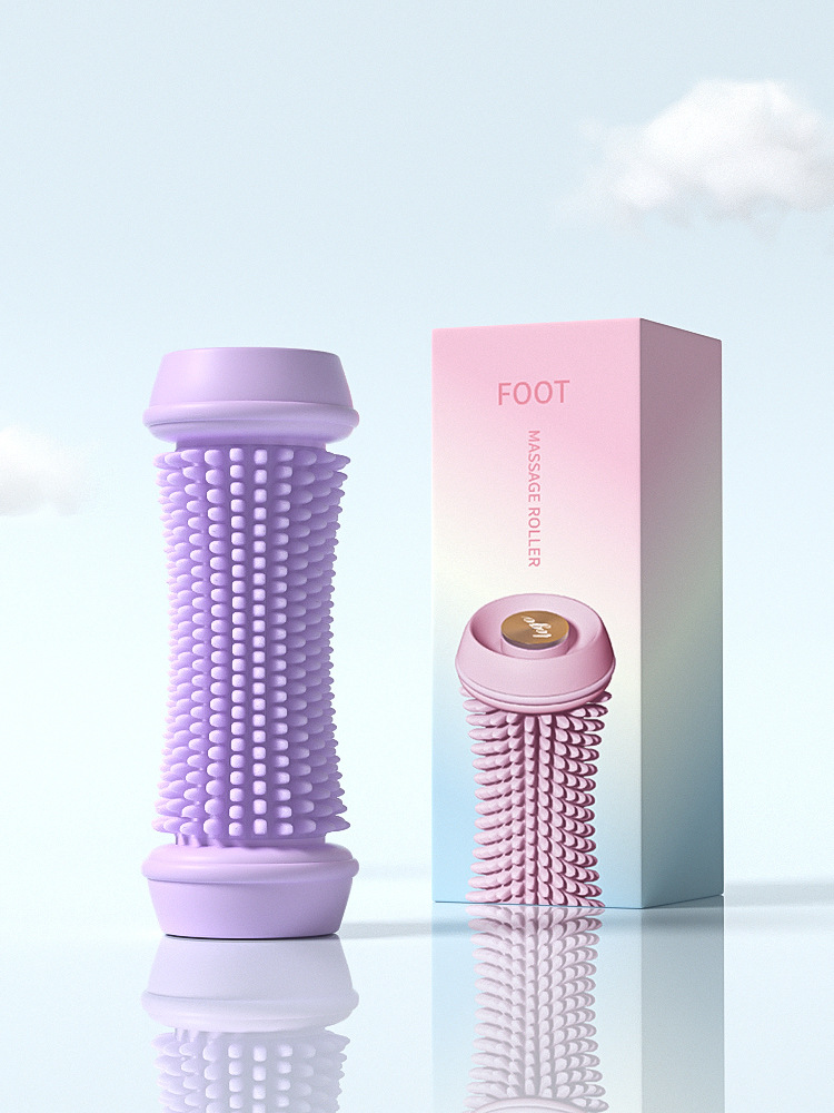 Rueda de masaje plantar, bola de masaje rodante plantar, bola de masaje de yoga, dragado de tendones y ganglios, entrenador de arco plano transfronterizo