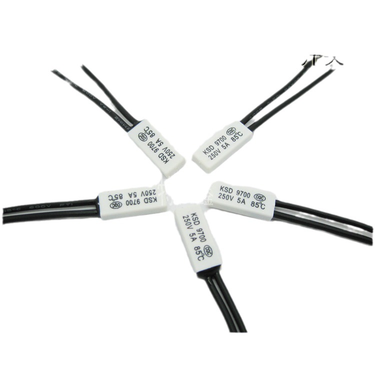 温度开关KSD9700常闭常 45度-150度 热保护器开关金属塑壳金属壳