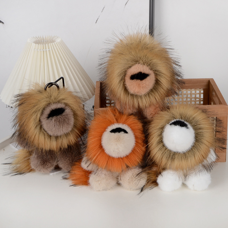 New Lion Plush Pendant, Upgraded Version of Titen Lion Plush Pendant, Luggage Decoration, Wholesale from Manufacturer New Lion Plush Pendant, Upgraded Version of Titen Lion Plush Pendant, Luggage Decoration, Wholesale from Manufacturer