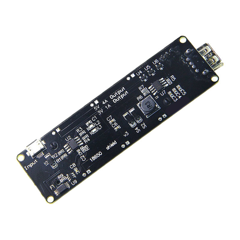 18650电池座 V3开发板兼容 树莓派 Raspberry Pi 3过充保护 5V