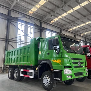 Howo 371 at gücündə 6X4 özüboşaldan, səkkiztəkərli qum və çınqıl mühəndislik maşını