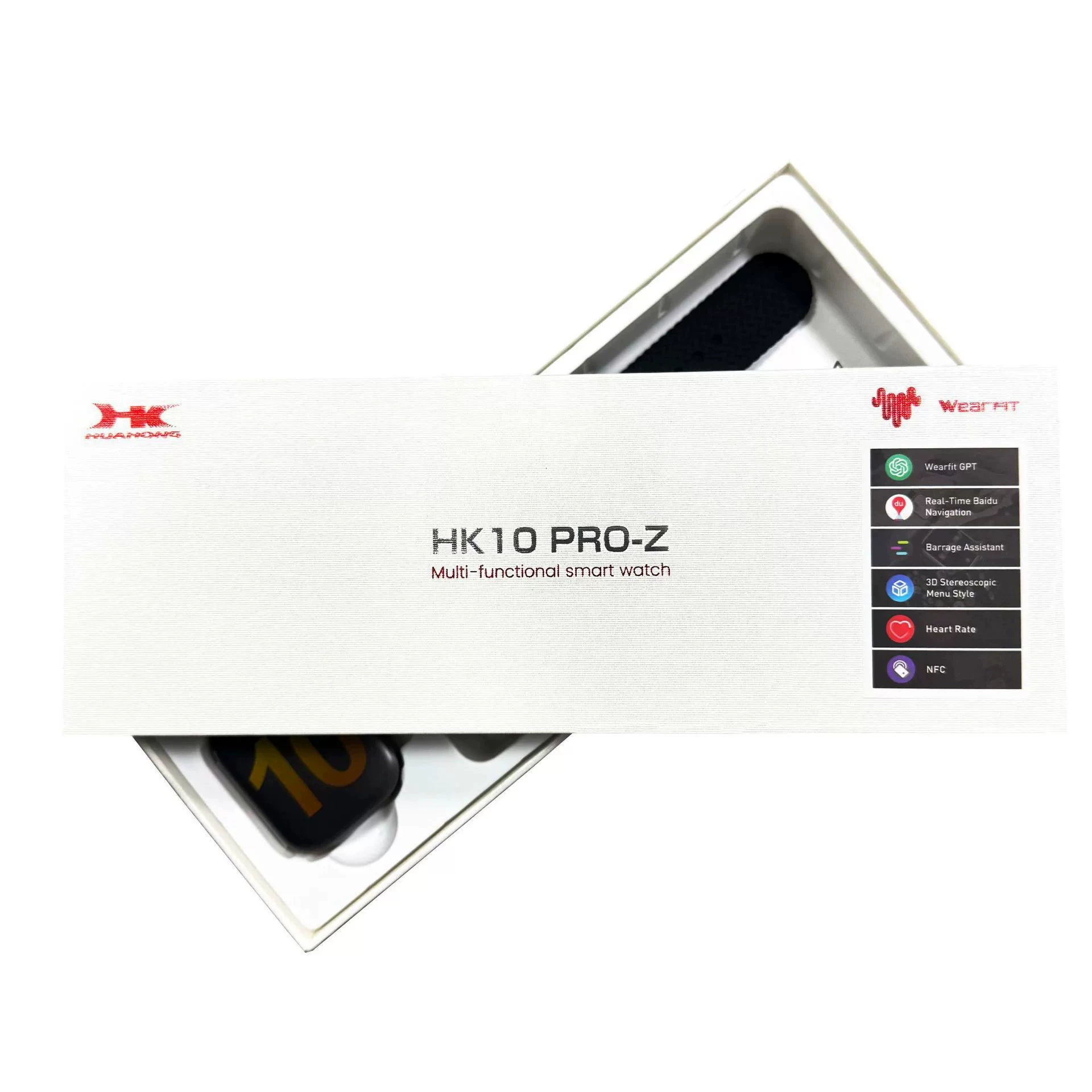 Смарт-часы HK10PRO-Z S10, ультратонкий корпус, умные спортивные часы, измерение пульса, NFC, двойная оплата, ChatGPT