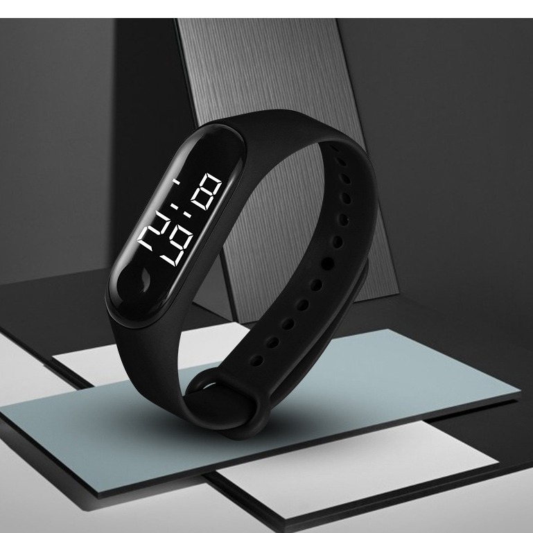 New Hot Selling Watch Casual Fashion Sports Kids Student Couple Swimming Waterproof Touch Led Electronic Watch