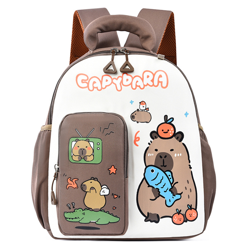 Mochila de dibujos animados para niños, nueva mochila de niñas de jardín de infantes, mochila transpirable para niños