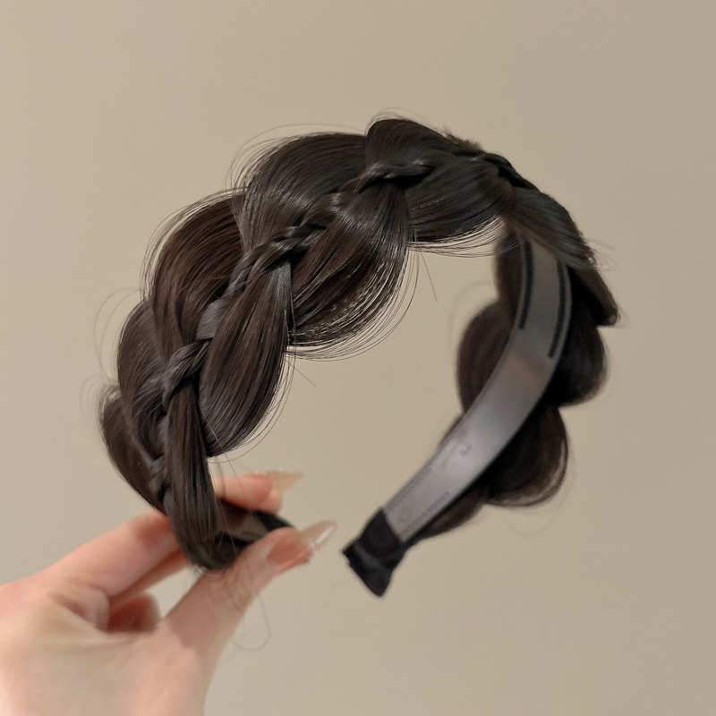 Perruca trenzada twisted trenzada 2025 nuevo tipo con dientes antideslizante hueso de pescado trenzado cabeza de brazo alto cráneo pinzas de cabello prensado tocado de cabello