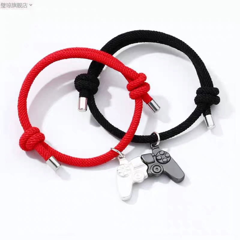 Magnetic game console, handle, pendant, creative bracelet for beloved, (Cross-border trading)