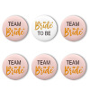 BRIDE to be bride's breast chapter Team Bride bridesmaid breast chapter German braut horsekou iron badge