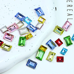 Dongzhou Crystal K9 Pointed Bottom Diamond Crystal Sugar DIY Jewelry Accessories 10*8mm Top Grade Manicure Manufacturers Wholesale