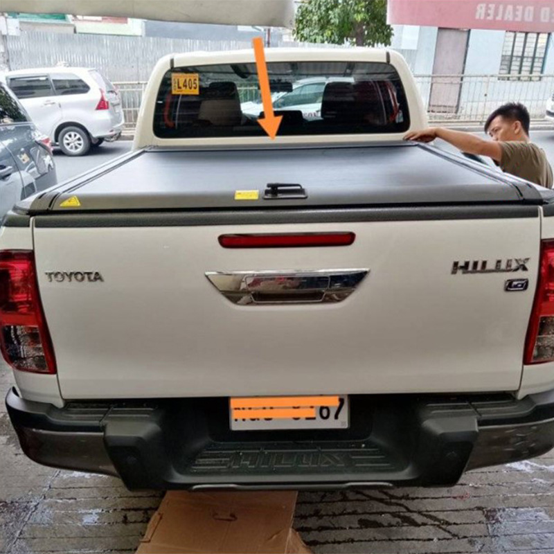 Cubierta trasera enrollable eléctrica para camionetas Ford Raptor F-150 Ranger Wildtrak XLT