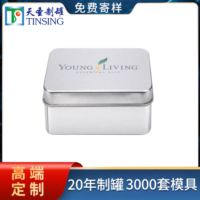 厂家供应个性卡片收纳铁盒首饰糖果包装铁罐方形马口铁罐定 制