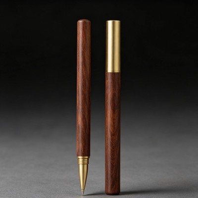 Manufacturer wholesale of metal business pens, office pens, teacher's day gifts, ballpoint pens, and retro sandalwood neutral pens for students