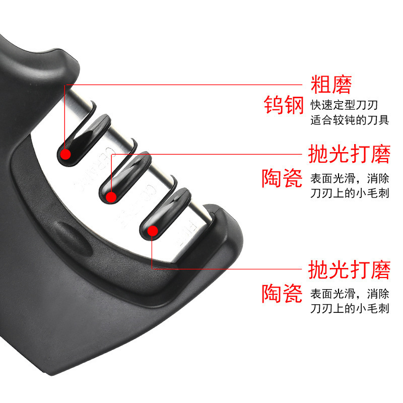 Pipa afiladora artefacto afiladora rápida afiladora piedra afiladora cerámica doméstica afiladora barra de fábrica al por mayor envío